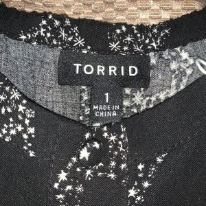 Torrid black dress